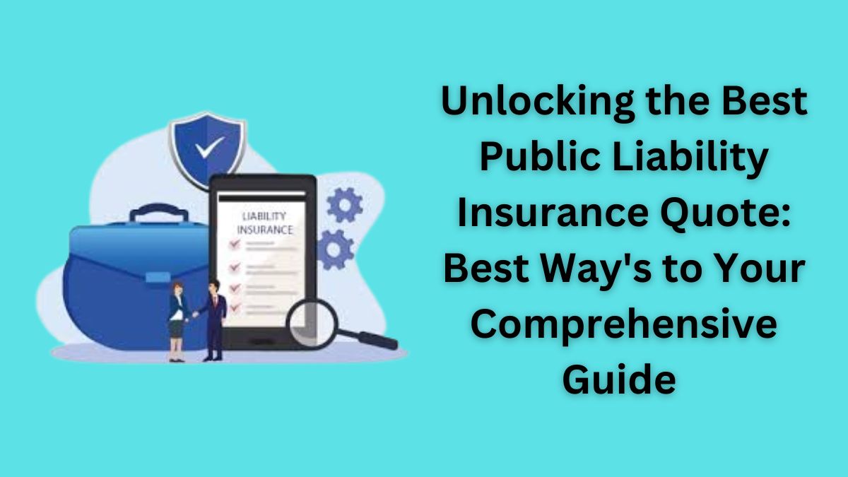 Public Liability Insurance Quote